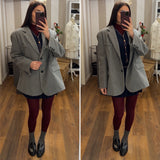 over blazer - GRIGIO