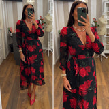 dress andalucia - ROSSO