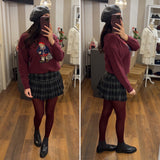 skirt noel - NERO