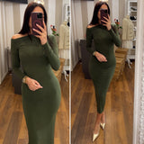 dress soleil - VERDE