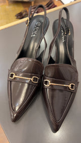 slingback eva - CHOCO