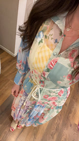 dress hermana - MULTICOLOR