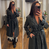 trench vivienne - NERO
