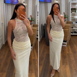 dress cassiopea - CREMA