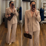blazer paris gessato - ROSA