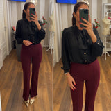 camicia papillon - NERO