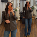 blazer carmen - CHOCO