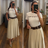 tshirt bassotti - BIANCO