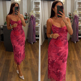 dress peony - FUCSIA