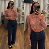 top nyo - ROSSO