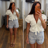 top doroty - BIANCO