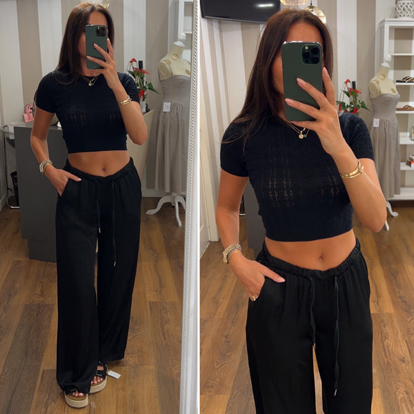 pantalone isabel - NERO