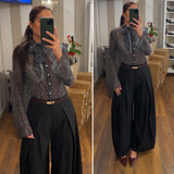 pantalone deva - NERO