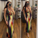 dress barcellona - MULTICOLORE