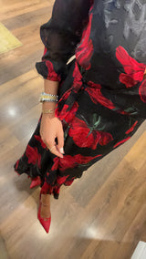 dress andalucia - ROSSO