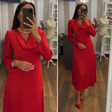 dress victoria - ROSSO