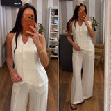 gilet sarah - BIANCO