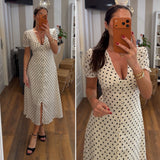 dress minù - ECRU