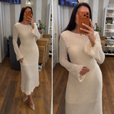 dress aly - ECRU