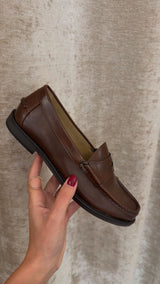 mocassino school - MARRONE