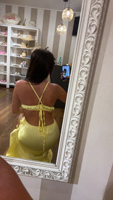 dress eva - GIALLO