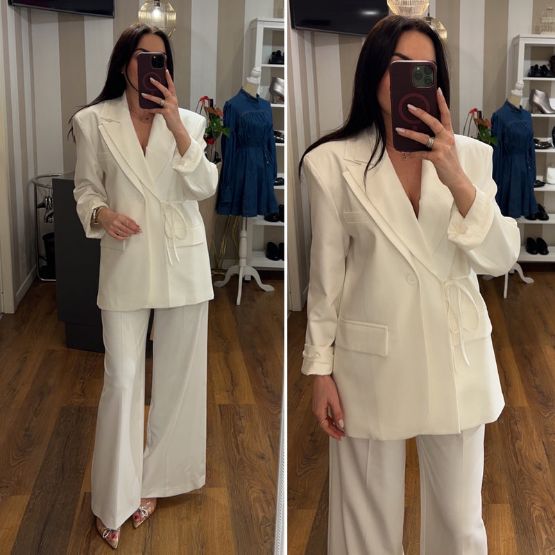 pantalone esther - BIANCO