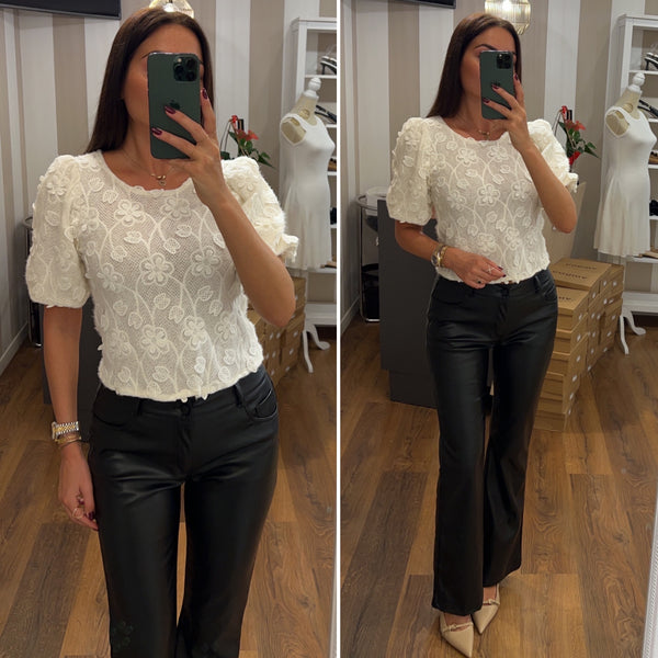 zampa ecopelle - NERO