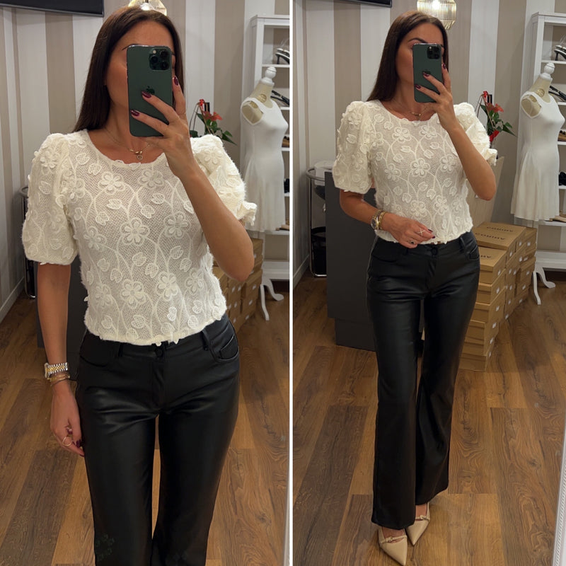 zampa ecopelle - NERO