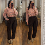 polo righe - ROSA