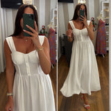 dress bella - BIANCO