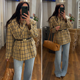 blazer mia - CAMEL
