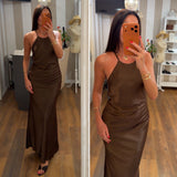 dress joelle - CHOCO