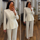 blazer camille - BIANCO