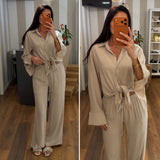pantalone lino - BEGIE