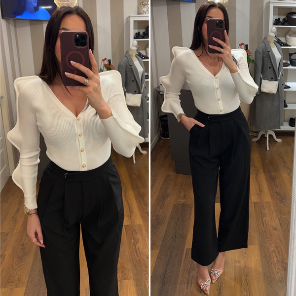 pantalone sophie - NERO