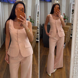 pantalone elodie - ROSA