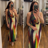 dress barcellona - MULTICOLORE