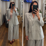 completo mya - grigio perla