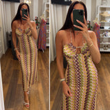 dress malibu - GIALLO