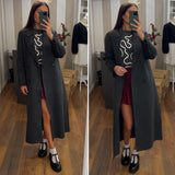 cappotto misto lana - GRIGIO