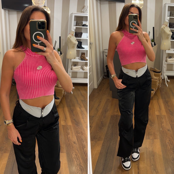 pantalone noir - NERO