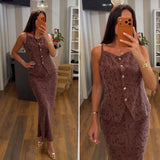 gilet madera - wine
