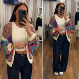 cardigan handmade - MULTICOLORE