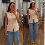 gilet raso - ROSA