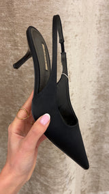 slingback kyla - NERO