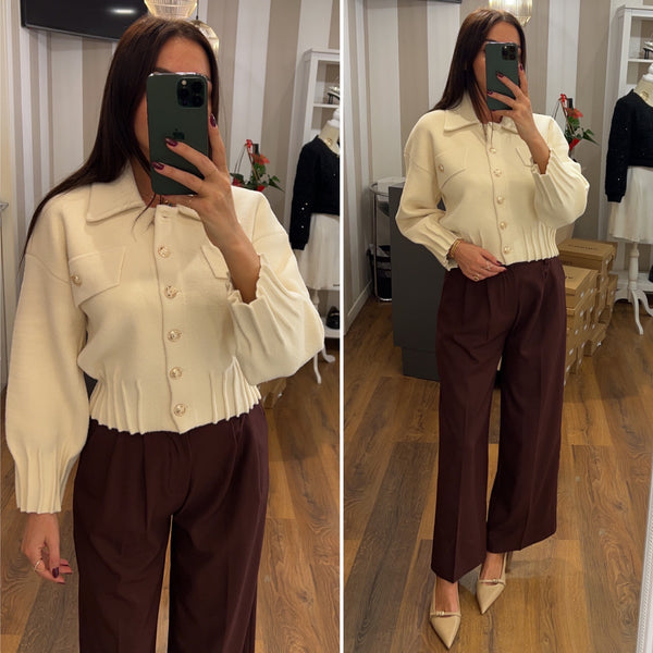 pantalone pence - BORDO