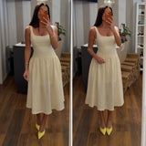 dress priscilla - CREAM