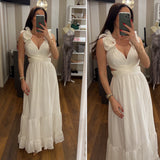 dress amal - BIANCO