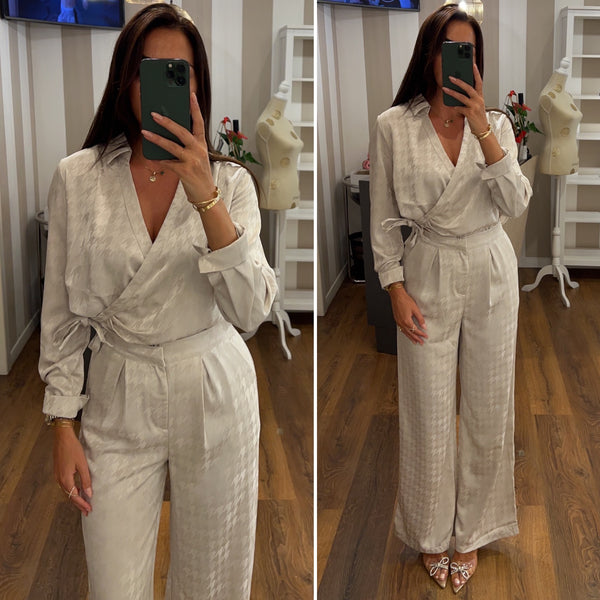 pantalone jacqueline - TORTORA