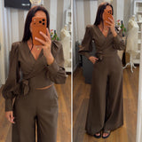 blusa helen - CHOCO